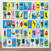 Aperturee - Aperturee Tarot Card Cartoon Birthday Square Tension Backdrop